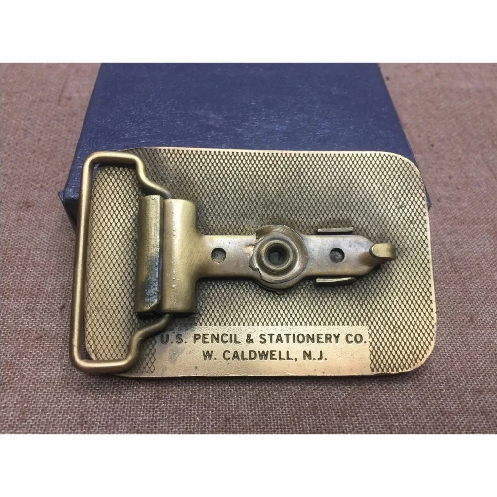 Vintage Lot of 3 Brass Belt Buckles 1970s 1980s Collectible Rare